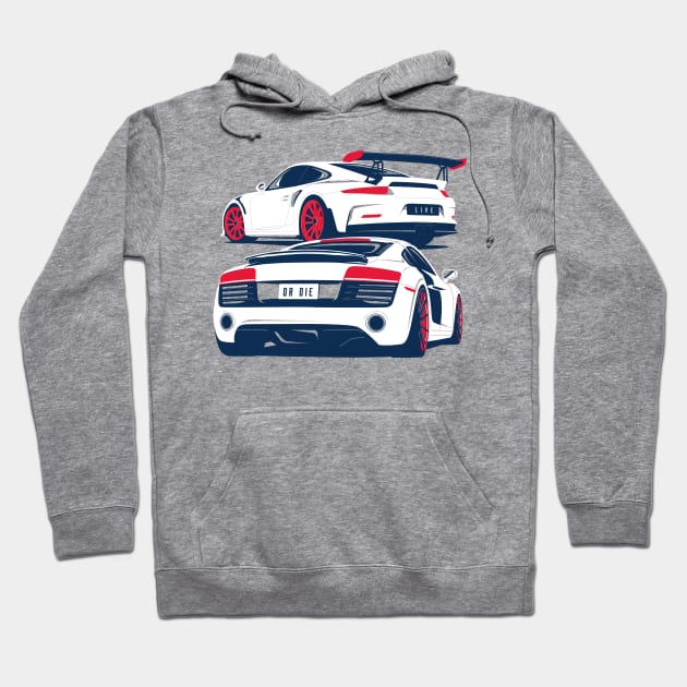 911 - R8 Hoodie by 4ONE7